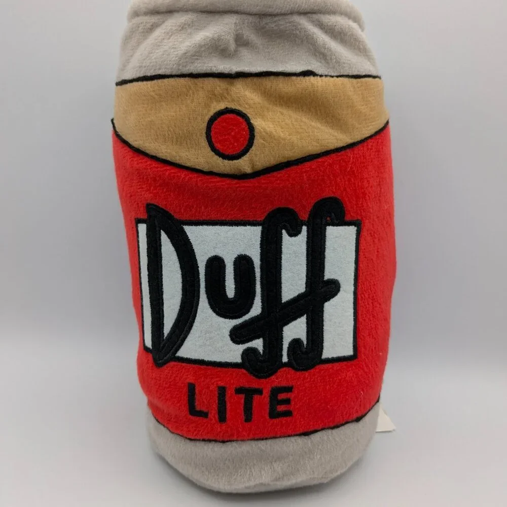 The Simpsons Duff Lite Beer Can Pillow - Universal Studios, Matt Groening
